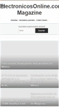 Mobile Screenshot of electronicosonline.com